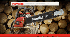 Desktop Screenshot of homelite.com